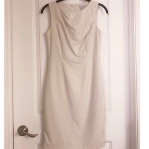 H&M beige work dress